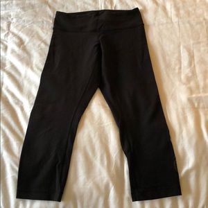 Lululemon SoulCycle cropped WunderUnder legging